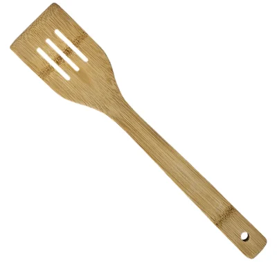 Wooden Slotted Spatula