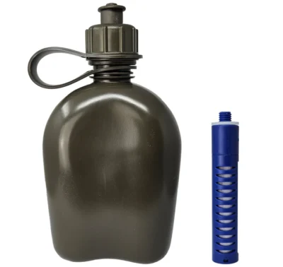 GI Canteen & M01 Water Filter Cartridge